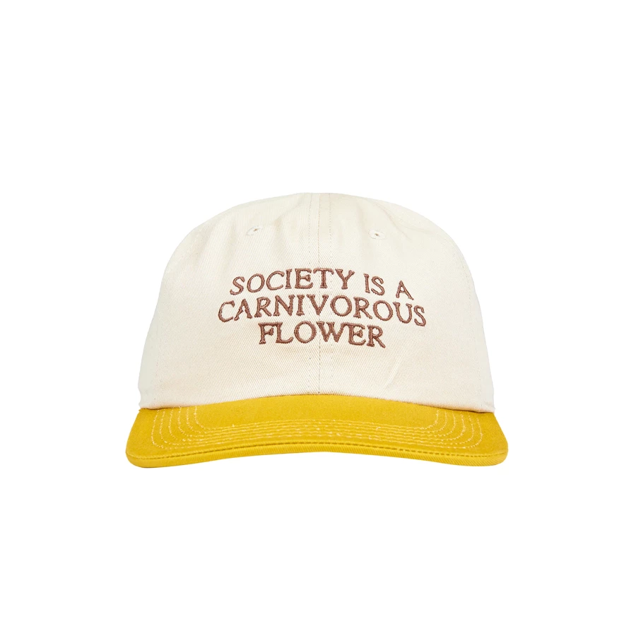 PLEASURES - CARNIVORE REVERSIBLE HAT MUSTARD 4 PLEASURES - CARNIVORE REVERSIBLE HAT MUSTARD