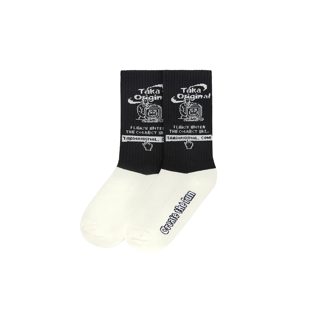 TAKA ORIGINAL MOODY BOB RETRO SOCKS 3 TAKA ORIGINAL MOODY BOB RETRO SOCKS