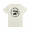 Stüssy STUSSY - RASTA DOT PIG. DYED TEE NATURAL NEW ARRIVALS 2 Stüssy STUSSY - RASTA DOT PIG. DYED TEE NATURAL NEW ARRIVALS