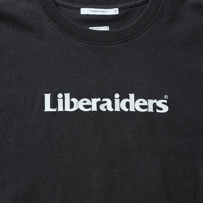 LIBERAIDERS OG LOGO TEE BLACK 5 LIBERAIDERS OG LOGO TEE BLACK