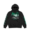 WASTED PARIS - FEAR HOODIE BLACK NEW ARRIVALS