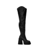 NAMILIA - OVER KNEE PLATFORM BOOT