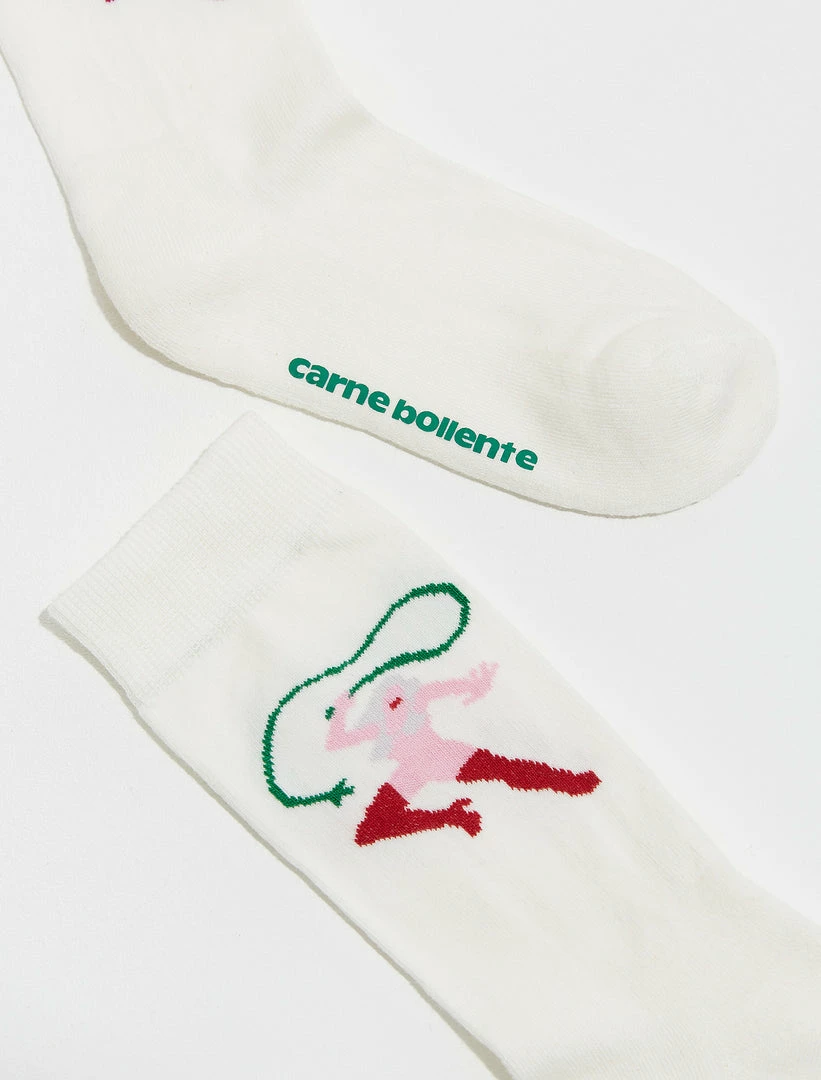 ACCESSORIES CARNE BOLLENTE DOMINATION FANTAISIES SOCKS WHITE 5 ACCESSORIES CARNE BOLLENTE DOMINATION FANTAISIES SOCKS WHITE