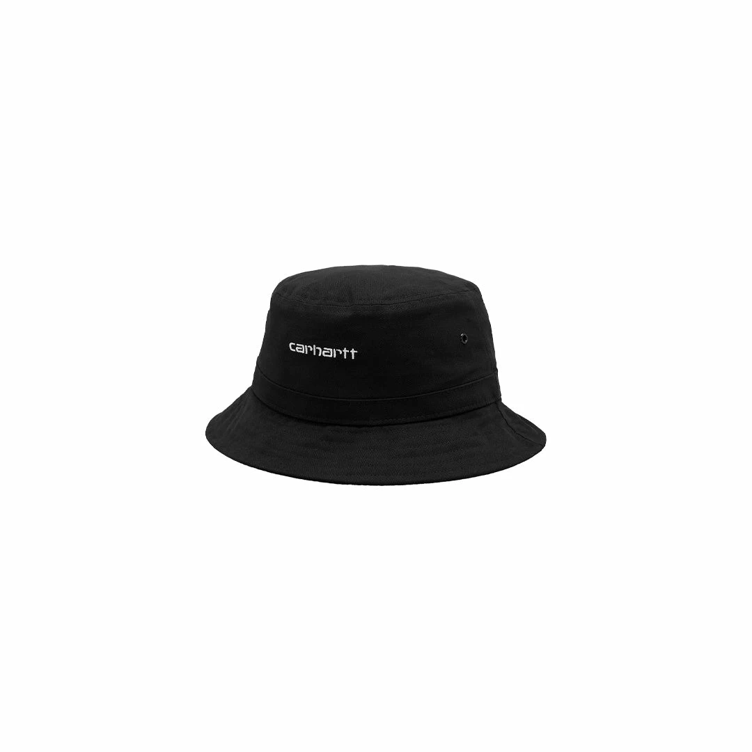 NEW ARRIVALS CARHARTT SCRIPT BUKET HAT BLACK 3 NEW ARRIVALS CARHARTT SCRIPT BUKET HAT BLACK
