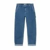 CARHARTT W'PIERCE PANT BLUE STONE WASHED APPAREL 1 CARHARTT W'PIERCE PANT BLUE STONE WASHED APPAREL