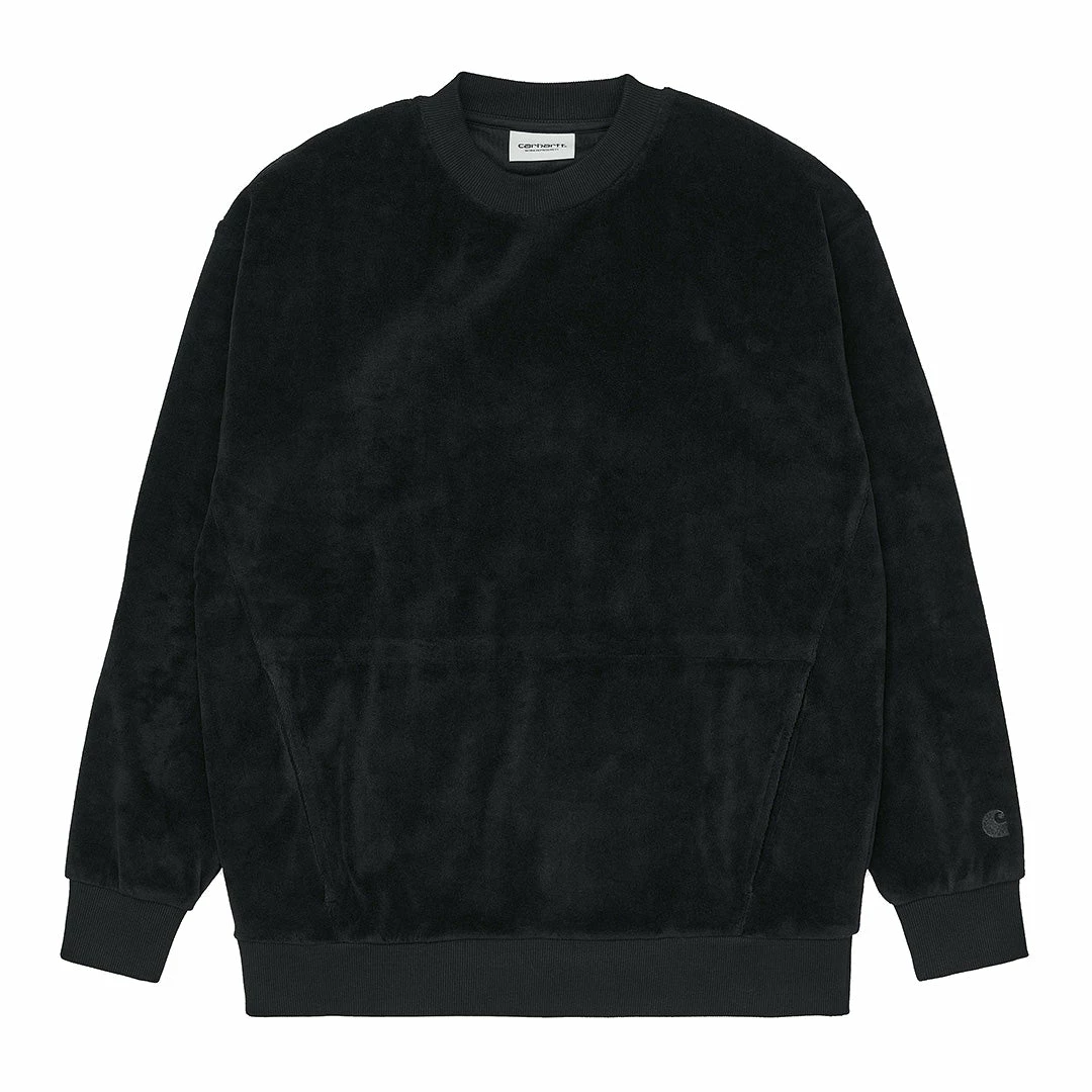 CARHARTT W'SILVERTON SWEATSHIRT BLACK 3 CARHARTT W'SILVERTON SWEATSHIRT BLACK