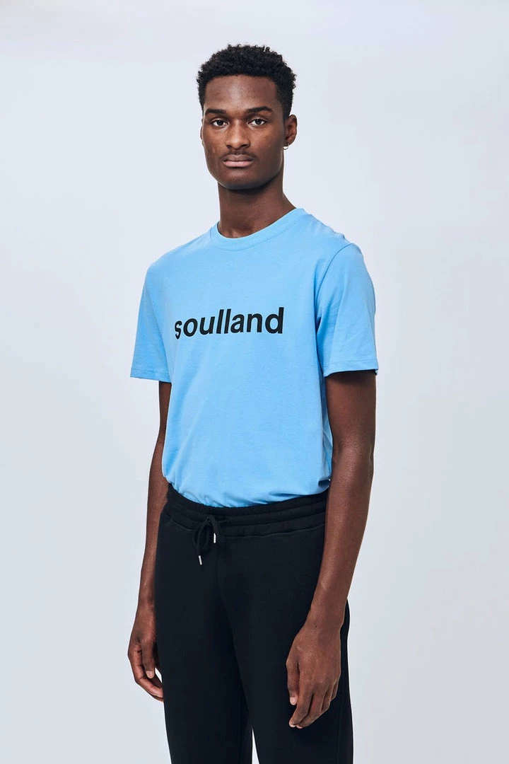 APPAREL SOULLAND CHUCK T-SHIRT LIGHT BLUE 8 APPAREL SOULLAND CHUCK T-SHIRT LIGHT BLUE