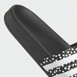 ADIDAS ADILETTE CORE BLACK SNEAKERS