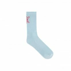 ACCESSORIES DAILY PAPER KERET SOCKS BLUE RED