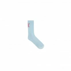 ACCESSORIES DAILY PAPER KERET SOCKS BLUE RED