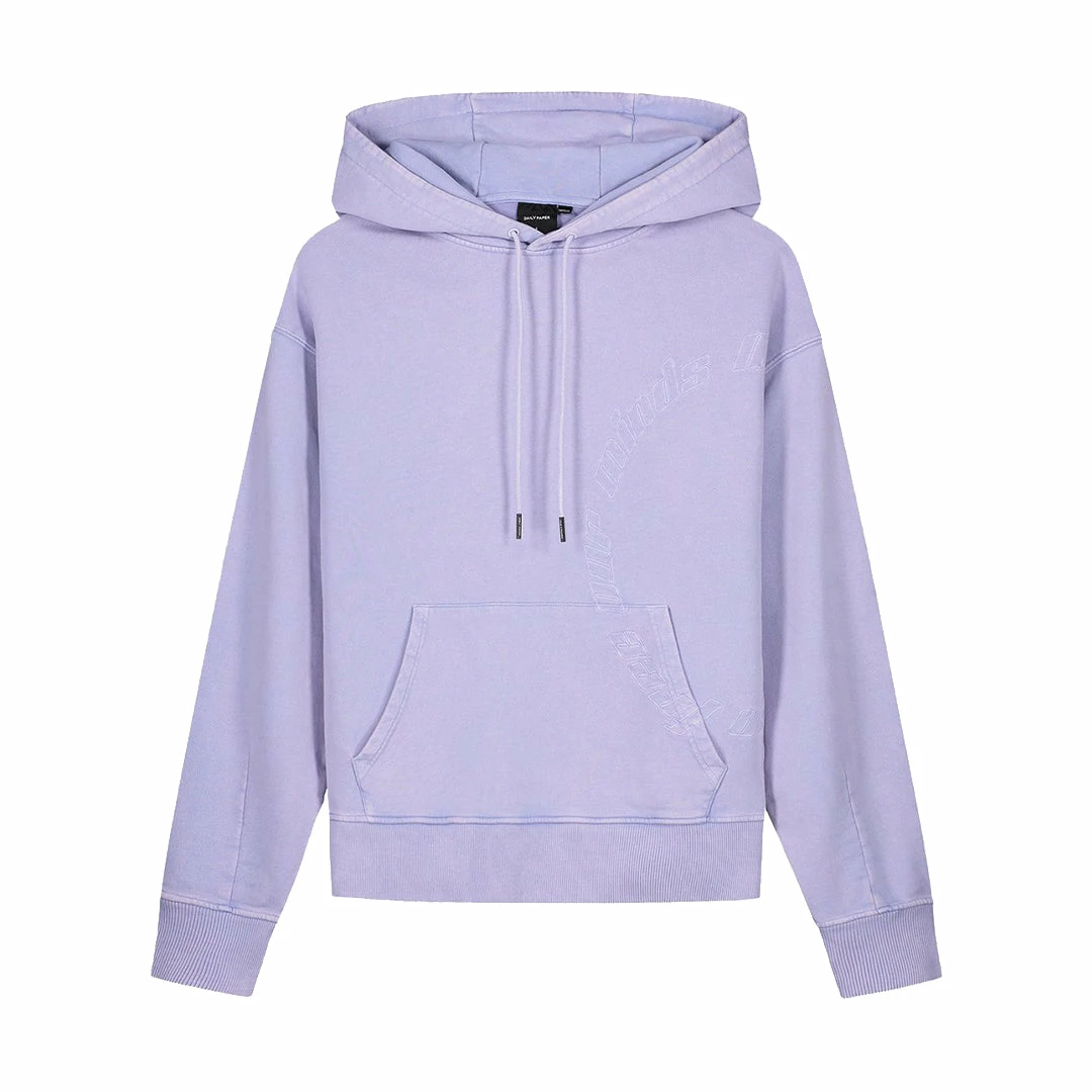 DAILY PAPER JACARANDA PURPLE KALCID HOODY APPAREL 3 DAILY PAPER JACARANDA PURPLE KALCID HOODY APPAREL