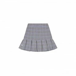 DAILY PAPER KENEE SKIRT BLUE CHECK APPAREL