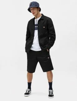 DICKIES L/S WORK SHIRT BLACK NEW ARRIVALS