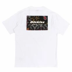 NEW ARRIVALS DICKIES WHITE REWORKED T-SHIRT