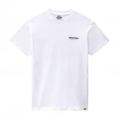 NEW ARRIVALS DICKIES WHITE REWORKED T-SHIRT