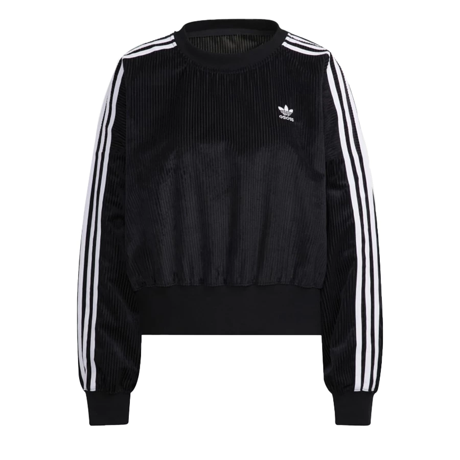 NEW ARRIVALS ADIDAS CORDED VELOUR OVERSIZE SWEATSHIRT 3 NEW ARRIVALS ADIDAS CORDED VELOUR OVERSIZE SWEATSHIRT