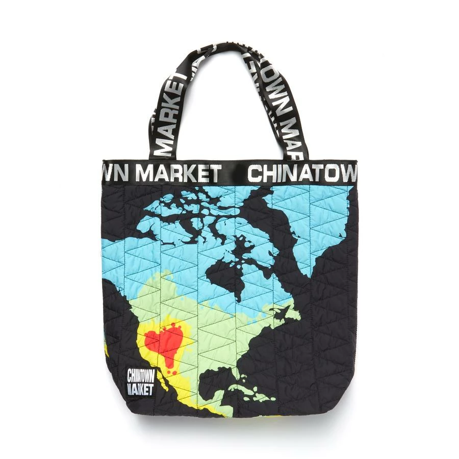 CHINATOWN MARKET GLOBAL CITIZEN GLOBE NYLON TOTE NEW ARRIVALS 4 CHINATOWN MARKET GLOBAL CITIZEN GLOBE NYLON TOTE NEW ARRIVALS