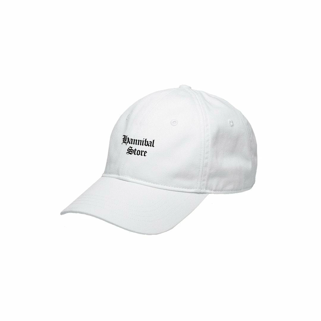 HANNIBAL STORE GOTHIC CAP WHITE 3 HANNIBAL STORE GOTHIC CAP WHITE
