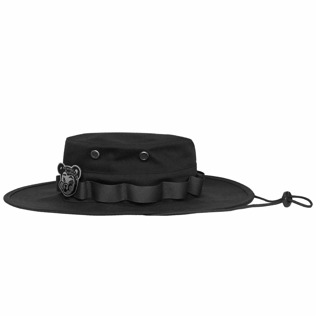 ACCESSORIES DREAMLAND SYNDICATE BOONIE HAT BLACK 5 ACCESSORIES DREAMLAND SYNDICATE BOONIE HAT BLACK