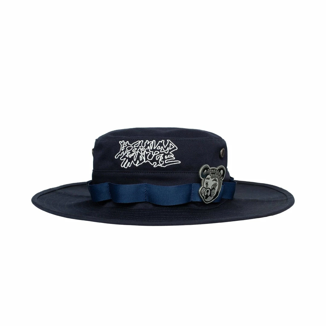 ACCESSORIES DREAMLAND SYNDICATE BOONIE HAT BLACK 6 ACCESSORIES DREAMLAND SYNDICATE BOONIE HAT BLACK
