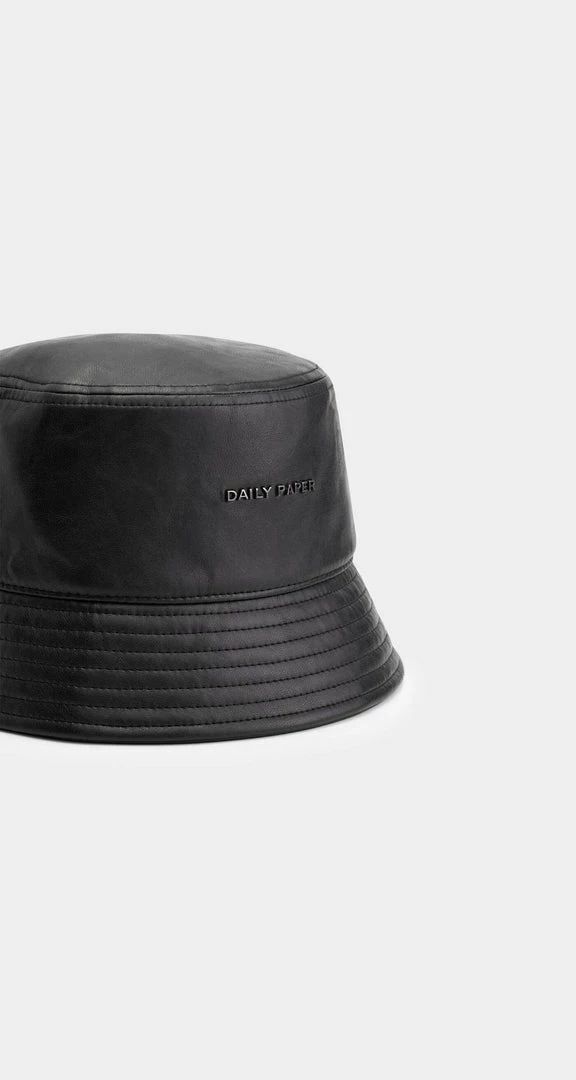 DAILY PAPER LOBUCKET HAT BLACK 6 DAILY PAPER LOBUCKET HAT BLACK