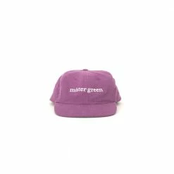 ACCESSORIES MISTER GREEN WORDMARK CAP PURPLE