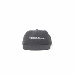 MISTER GREEN WORDMARK CAP BLACK