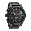 NIXON BASE 48-20 CHRONO ALL BLACK / MULTI 1 NIXON BASE 48-20 CHRONO ALL BLACK / MULTI