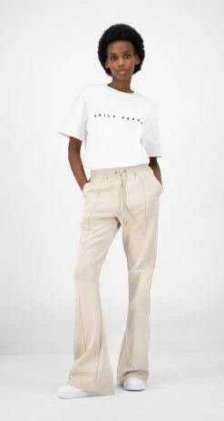 APPAREL DAILY PAPER BEIGE ETAPE FLARE PANTS 11 APPAREL DAILY PAPER BEIGE ETAPE FLARE PANTS