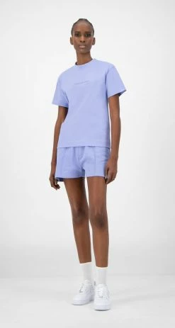 DAILY PAPER ESTAN T-SHIRT JACARANDA PURPLE APPAREL 11 DAILY PAPER ESTAN T-SHIRT JACARANDA PURPLE APPAREL