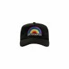 PLEASURES BLACK GOOD TIME UNCONSTRUCTED HAT ACCESSORIES