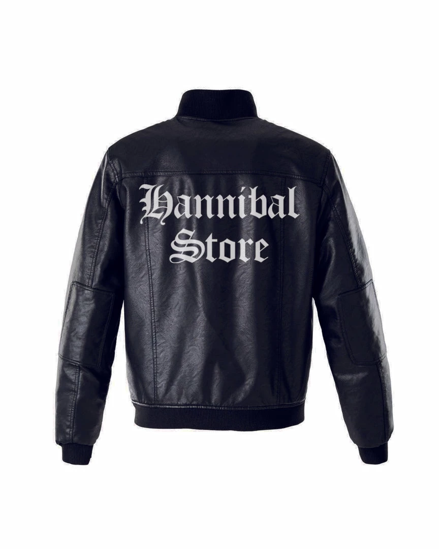 HANNIBAL STORE VEGAN LEATHER JACKET HANNIBAL SPECIALS 3 HANNIBAL STORE VEGAN LEATHER JACKET HANNIBAL SPECIALS