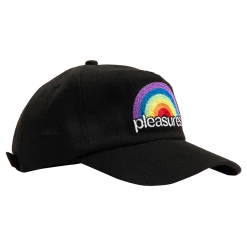 PLEASURES BLACK GOOD TIME UNCONSTRUCTED HAT ACCESSORIES