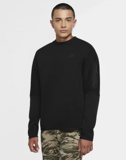 NIKE SPORTSWEAR CLUB TECH FLEECE BLACK NEW ARRIVALS 9 NIKE SPORTSWEAR CLUB TECH FLEECE BLACK NEW ARRIVALS