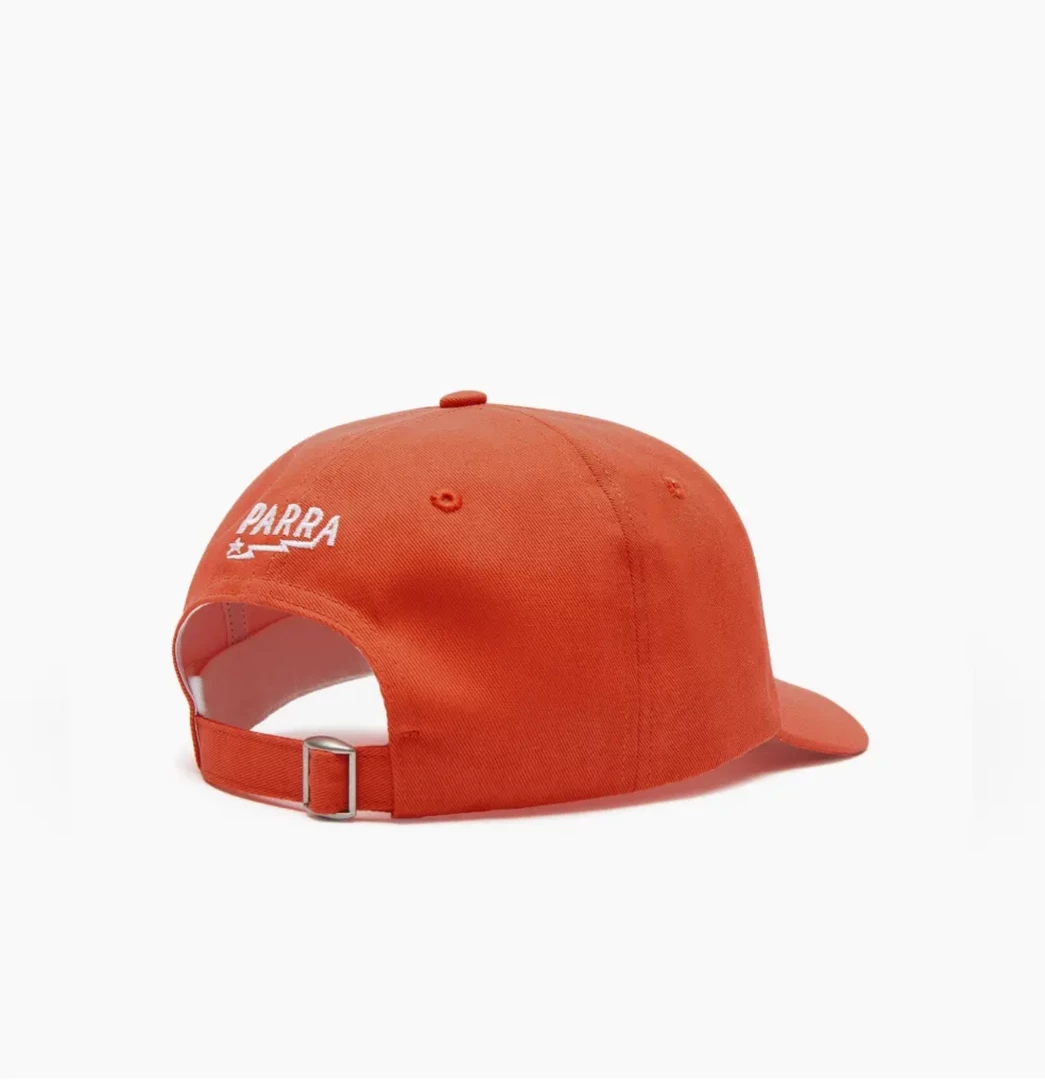 PARRA - CHICKEN 6 PANEL HAT BURNT ORANGE 5 PARRA - CHICKEN 6 PANEL HAT BURNT ORANGE
