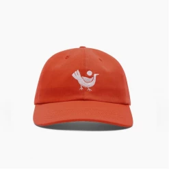 PARRA - CHICKEN 6 PANEL HAT BURNT ORANGE