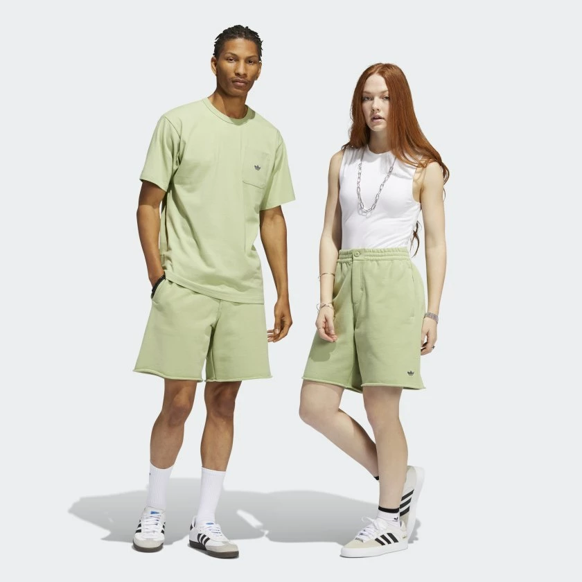 ADIDAS SHORT HEAVYWEIGHT SHMOOFOIL - MAGIC LIME / SHADOW NAVY NEW ARRIVALS 7 ADIDAS SHORT HEAVYWEIGHT SHMOOFOIL - MAGIC LIME / SHADOW NAVY NEW ARRIVALS