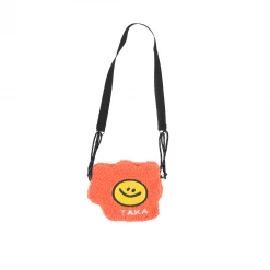 TAKA ORIGINAL DAISY FLORAL FLEECE CROSSBODY BAG