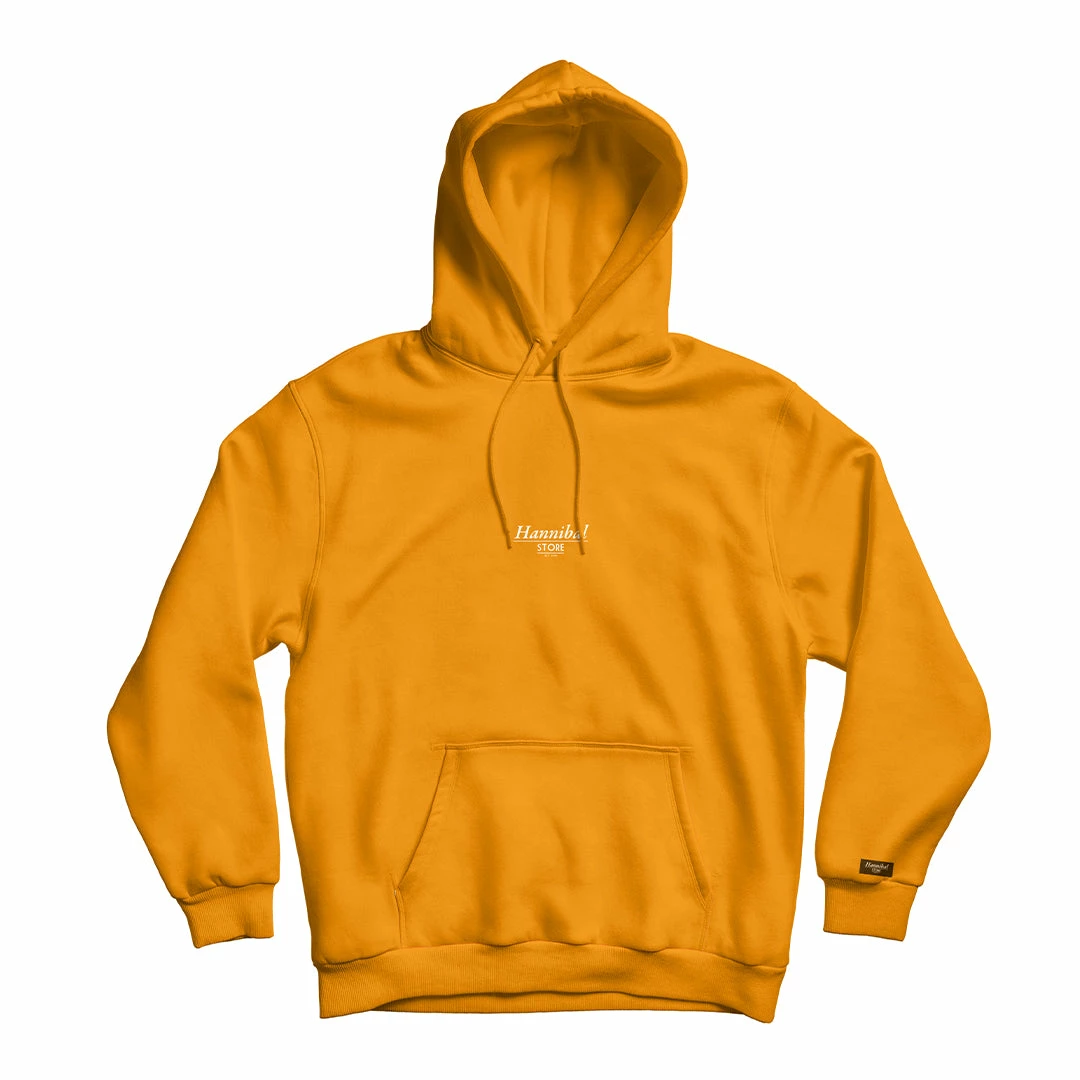 HANNIBAL SPECIALS HANNIBAL STORE CLASSIC HOODIE ORANGE 3 HANNIBAL SPECIALS HANNIBAL STORE CLASSIC HOODIE ORANGE