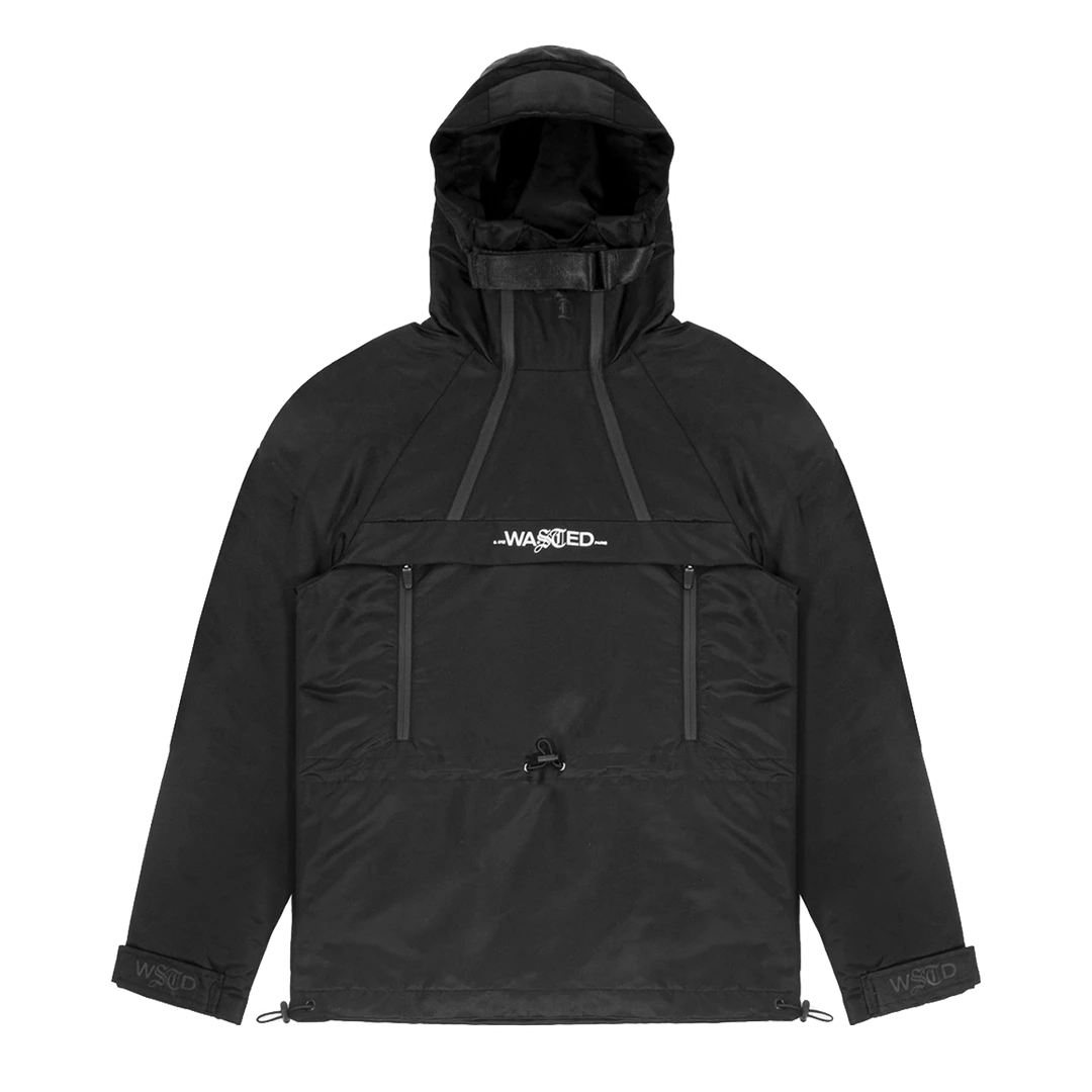 Wastedparis WASTED PARIS ARSENAL WINDBREAKER BLACK APPAREL 3 Wastedparis WASTED PARIS ARSENAL WINDBREAKER BLACK APPAREL