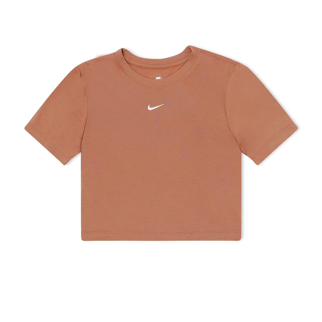 NIKE TOP CORTO SOLID BROWN NEW ARRIVALS 3 NIKE TOP CORTO SOLID BROWN NEW ARRIVALS