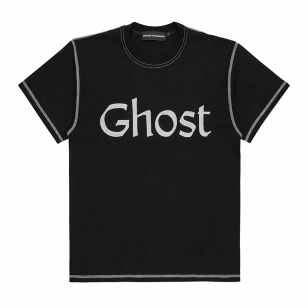 UNITED STANDARD GHOST S/S T-SHIRT BLACK 3 UNITED STANDARD GHOST S/S T-SHIRT BLACK