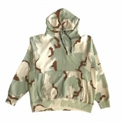 UNITED STANDARD HOODED LOGO CAMO SWEAT APPAREL