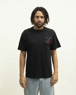 APPAREL CHRYSTIE NYC A&B SMILE LOGO T-SHIRT WHITE