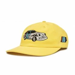 PARRA - RACING TEAM 6 PANEL HAT YELLOW NEW ARRIVALS