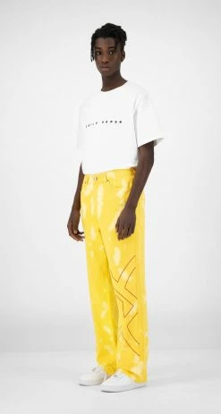 APPAREL DAILY PAPER YELLOW KARESH PANTS