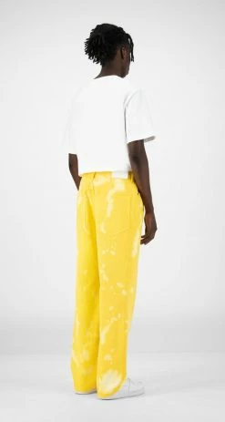 APPAREL DAILY PAPER YELLOW KARESH PANTS