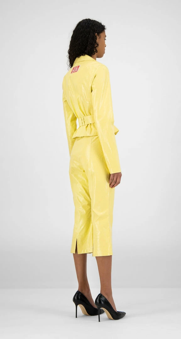 APPAREL DAILY PAPER YELLOW OSTRICH KALAT BLAZER 5 APPAREL DAILY PAPER YELLOW OSTRICH KALAT BLAZER