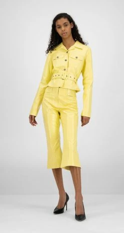 APPAREL DAILY PAPER YELLOW OSTRICH KALAT BLAZER 10 APPAREL DAILY PAPER YELLOW OSTRICH KALAT BLAZER