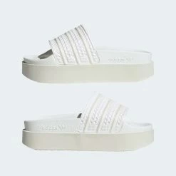 NEW ARRIVALS ADIDAS ADILETTE BONEGA - CLOUDE WHITE